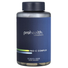 ProHealth Longevity, Complexe Pro-C, 1 000 mg, 120 Comprimés