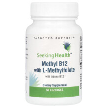 Seeking Health, Methyl B12 mit L-Methylfolat, 60 Lutschtabletten