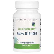 Seeking Health, Aktiv B12 1000, 60 Lutschtabletten