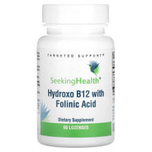 Seeking Health, Hydroxo B12 mit Folinsäure, 60 Lutschtabletten