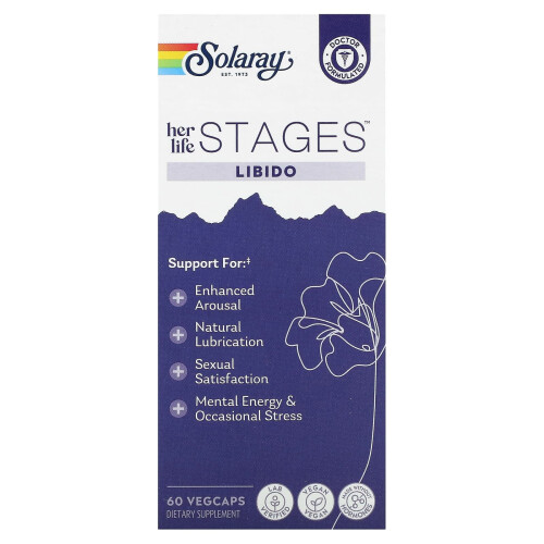 Solaray, Her Life Stages, Libido, 60 VegCaps