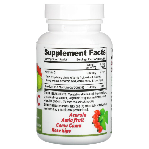 Deva, Veganes Vitamin C, Multi-Quelle, 90 Tabletten 1
