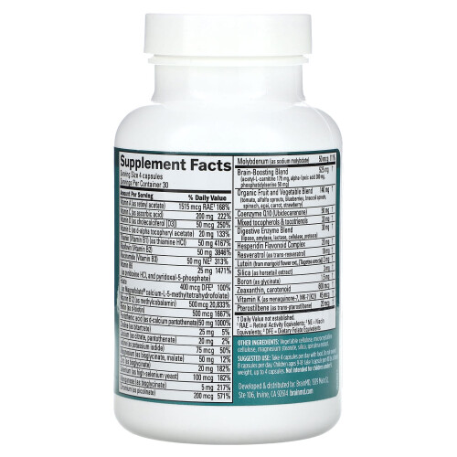 BrainMD, Neurovite Plus, 120 Gélules 1