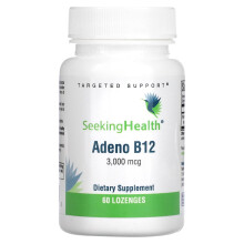 Seeking Health, Adeno B12, 3.000 mcg, 60 Lutschtabletten
