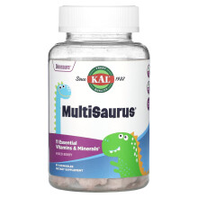 KAL, MultiSaurus, Mischbeere, 60 Kautabletten