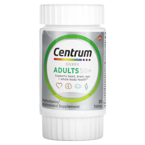 Centrum Centrum, Silber, Erwachsene 50+, 80 Tabletten 1