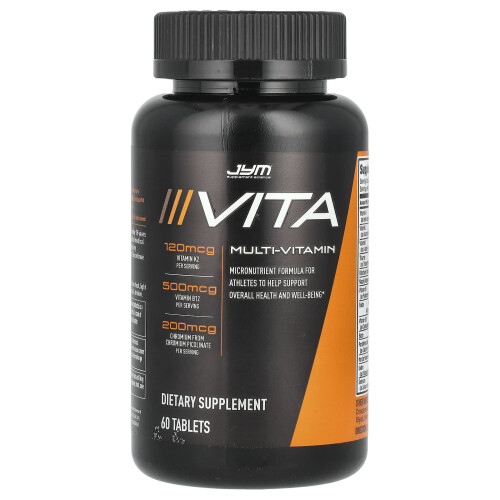 JYM Supplement Science, Vita, Multi-Vitamines, 60 Comprimés