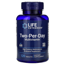 Life Extension, Two-Per-Day Multivitamin, V2, 120 Tabletten