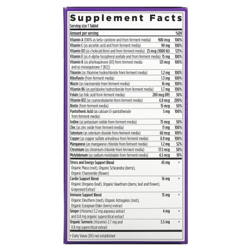 New Chapter, Every Man's One Daily Multivitamin, 72 vegetarische Tabletten 1
