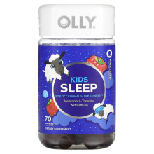 OLLY, Kinder Schlaf, Himbeer, 70 Gummis