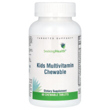 Seeking Health, Multivitamine Enfants à Croquer, 60 Comprimés à Croquer