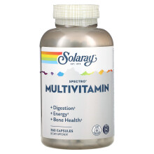 Solaray, Spectro Multivitamin, Eisenfrei, 360 Kapseln
