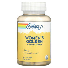 Solaray, Frauen Goldenes Multivitamin, 90 Kapseln