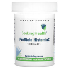 Seeking Health, ProBiota HistaminX, 10 Milliarden KBE, 60 säurefeste vegetarische Kapseln