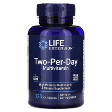 Life Extension, Two-Per-Day Multivitamin, V2, 120 Kapseln