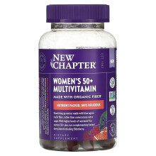 New Chapter, Frauen 50+ Multivitamin, Beeren-Zitrus, 90 Gummis