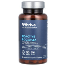 Vthrive, Bioaktiver B-Komplex, 60 Pflanzenkapseln