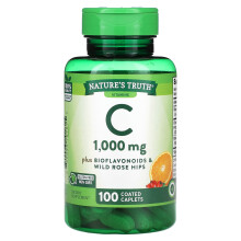 Nature's Truth, Vitamin C, 1.000 mg, 100 Überzogene Caplets