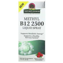 Nature's Answer, Methyl B12 2500 Flüssigspray, Himbeere, 1 fl oz (30 ml)