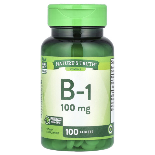 Nature's Truth, Vitamin B-1, 100 mg, 100 Tabletten
