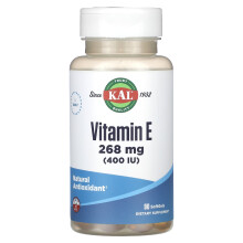 KAL, Vitamin E, 268 mg (400 IE), 90 Weichkapseln
