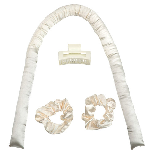 Giovanni Giovanni, Heatless Satin, Haar-Locken-Set, Elfenbein, 4 Teile 2