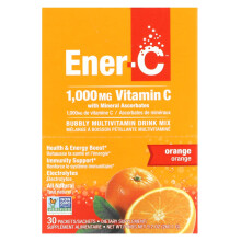Ener-C, Vitamin C, Multivitamin-Getränkemischung, Orange, 1.000 mg, 30 Beutel, je 0,3 Unzen (8,67 g)