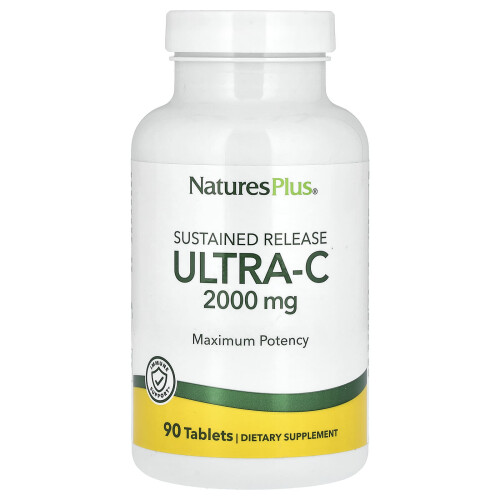 NaturesPlus, Ultra-C, 2.000 mg, 90 Tabletten