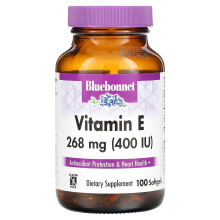 Bluebonnet Nutrition, Vitamine E, 268 mg (400 UI), 100 Softgels