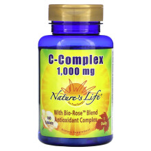 Nature's Life, C-Komplex, 1.000 mg, 100 Tabletten