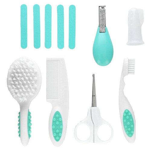 Safety 1st Safety 1st, Kit Soin et Départ Bébé, Kit 12 Pièces 1