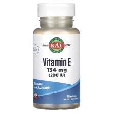 KAL, Vitamin E, 134 mg (200 IE), 90 Weichkapseln
