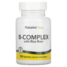 NaturesPlus, Complexe B avec Son de Riz, 90 Comprimés