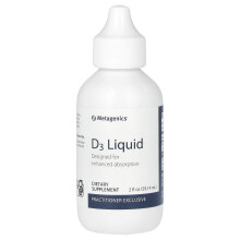 Metagenics, Vitamin D3 Flüssig, 2 fl oz (59,14 ml)