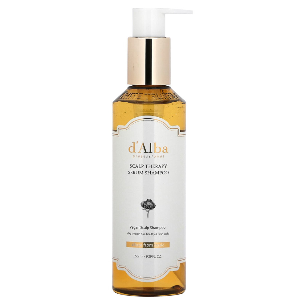 D'alba , Professional, Scalp Therapy Serum Shampoo, 9.29 Fl Oz (275 Ml)