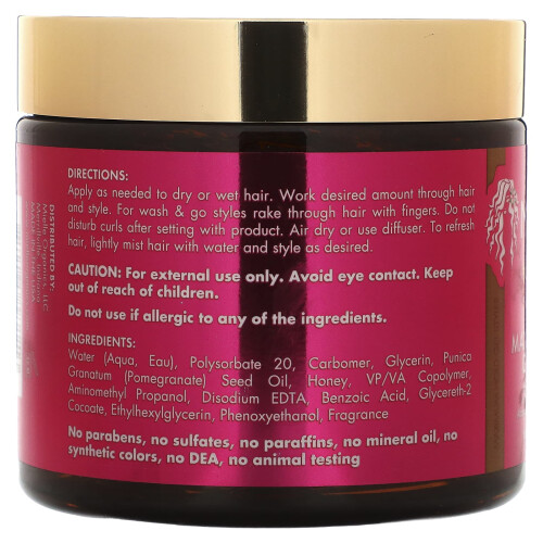 Mielle Gel Styler Mielle Melograno e Miele MAXIMUM HOLD 1