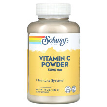 Solaray, Vitamin C Pulver, 5.000 mg, 8 oz (227 g)