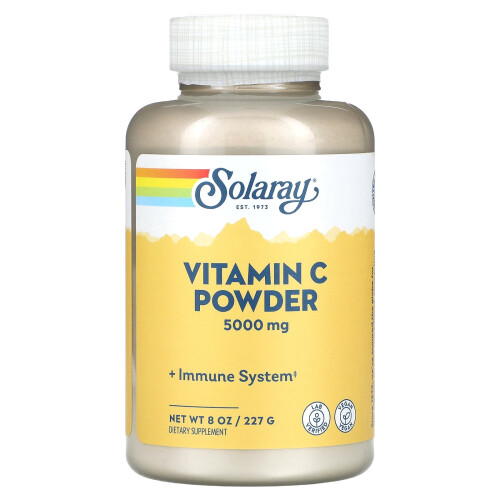 Solaray, Vitamin C Pulver, 5.000 mg, 8 oz (227 g)
