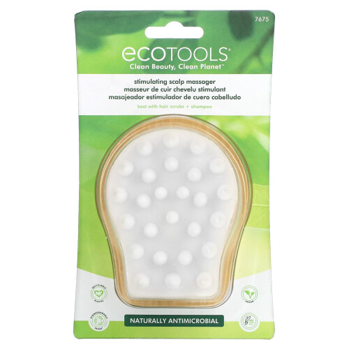 EcoTools EcoTools, Massageur de Cuir Chevelu Stimulant, 1 Massageur 1