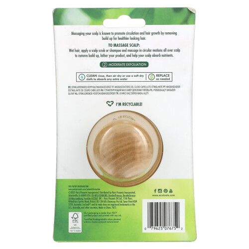 EcoTools EcoTools, Massageur de Cuir Chevelu Stimulant, 1 Massageur 2