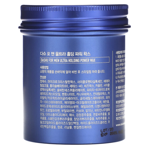 Dashu, Για Άντρες, Ultra Holding Power Βάρος, 3.38 fl oz (100 ml) 1
