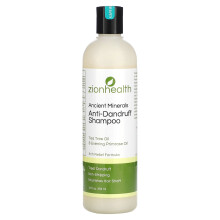Zion Health, Ancient Minerals, Anti-Schuppen Shampoo, Teebaumöl & Nachtkerzenöl, 355 ml