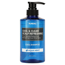 Kundal, Cool & Clear Scalp Verfrissende Shampoo, Aqua Munt, 16.9 fl oz (500 ml)