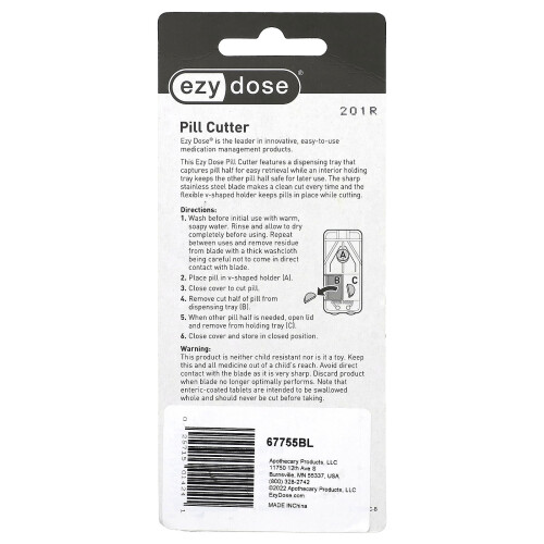Ezy Dose, Tabletten-Teiler mit Spender, 1 Stück 1