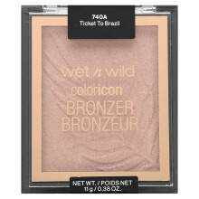 wet n wild, ColorIcon, Bronzer, Ticket to Brazil, 0,38 oz (11 g)