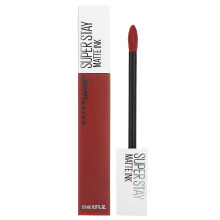 Maybelline Super Stay Matte Ink Liquid Lipstick, Langanhaltende Farbe, 16H Tragezeit, Hustler, Rotbraun, 1 Stück