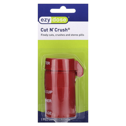 Ezy Dose, Cut N' Crush, 1 Tabletten-Teiler/Zerkleinerer