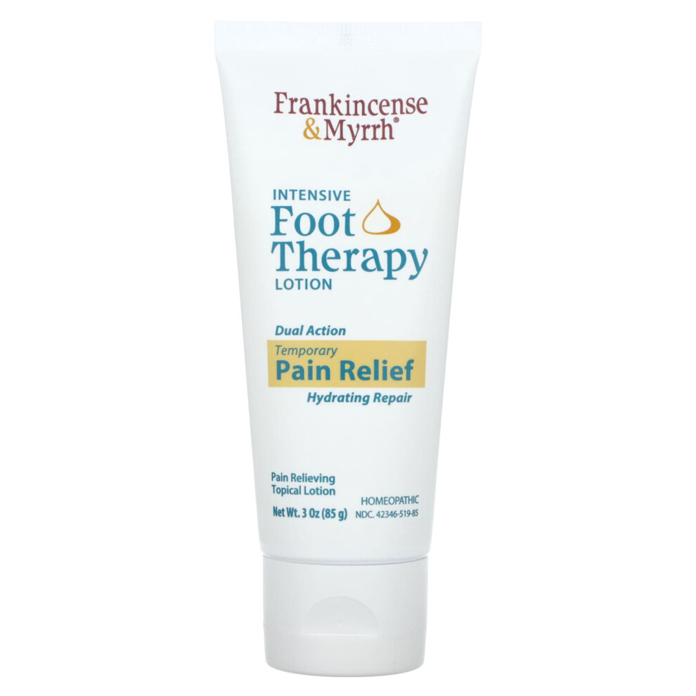 Frankincense & Myrrh , Intense Foot Therapy Lotion, 3 Oz (85 G)