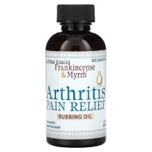 Weihrauch & Myrrhe, Arthritis Schmerzlinderndes Einreiböl, 2 fl oz (59 ml)