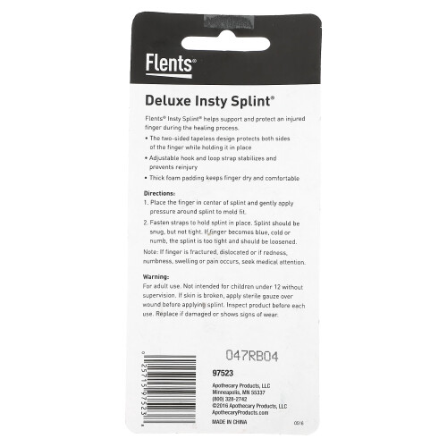 Flents, Deluxe Insty Splint, M, 1 Stück 1